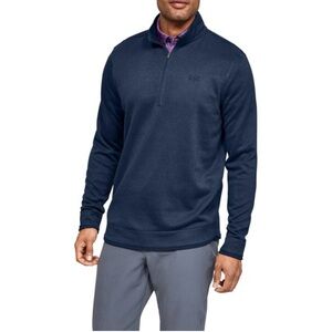 Under Armour Men's Navy Quarter-Zip Sweater Size Large